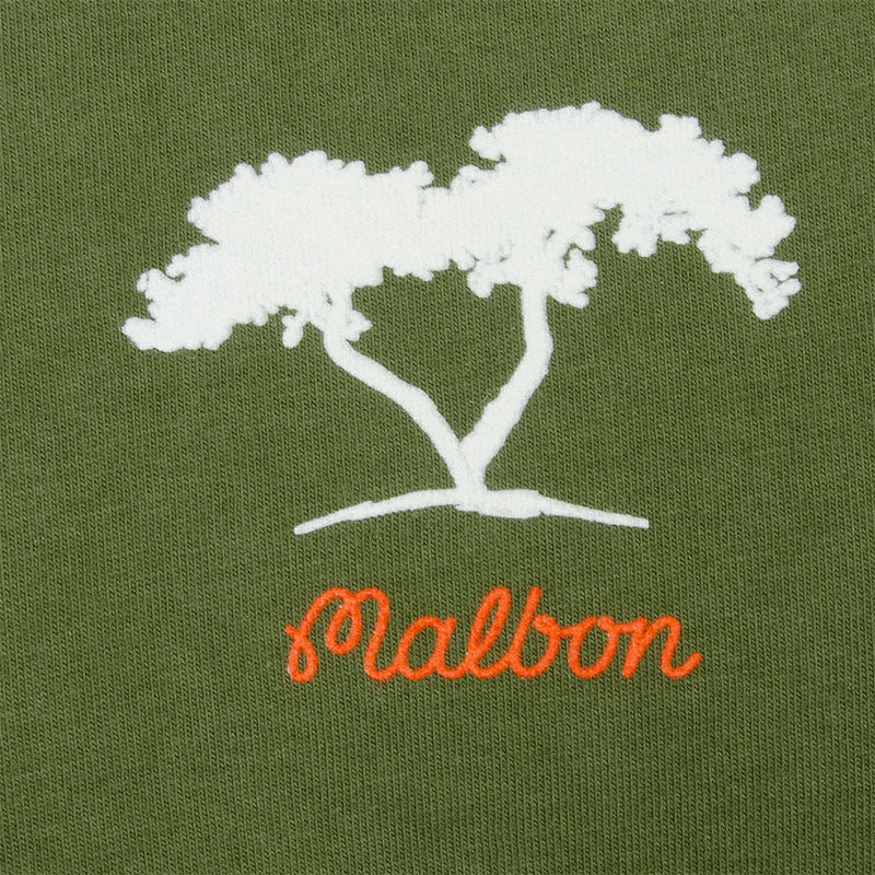 MALBON GOLF Torrey Pines Bermuda 858 Men's T-Shirt (Moss) - Image 4