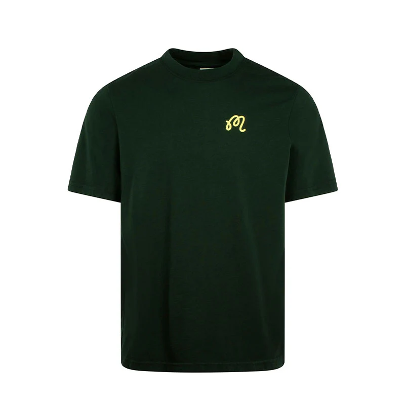 MALBON GOLF Bermuda Origin Men's T-Shirt (Dark Olive)