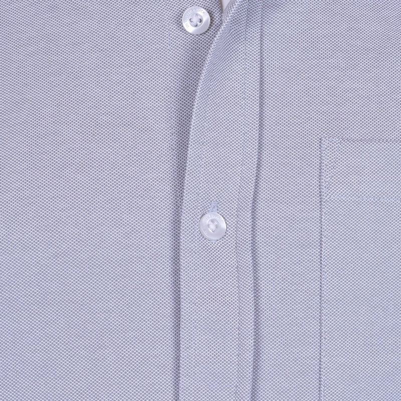 CUTTER & BUCK Oxford Button Men's Long Sleeve Shirt (Polished) - Image 3
