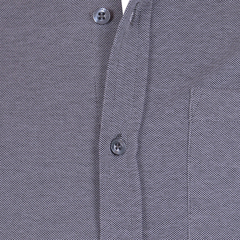 CUTTER & BUCK Oxford Button Men's Long Sleeve Shirt (Charcoal) - Image 3