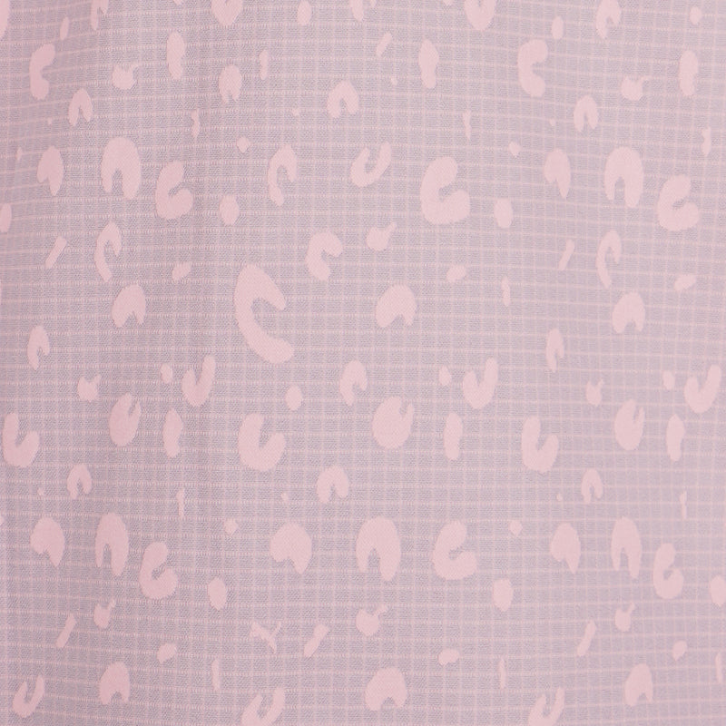 PUMA Leopard Jacquard Women's Long Sleeve Polo (Peach) - Image 4