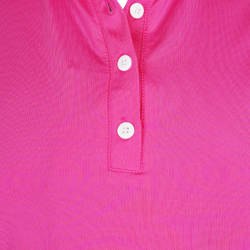 FOOTJOY FootJoy Sun Protection Women's Long-Sleeve Polo (Pink) - Image 3
