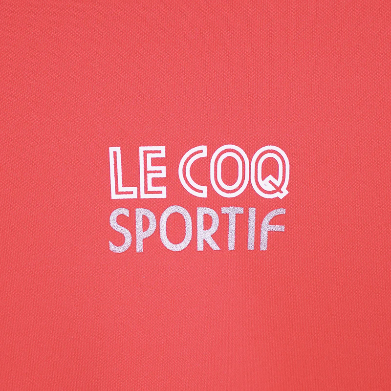 LE COQ SPORTIF GOLF High Neck Women's Long Sleeve Shirt (Red) - Image 3