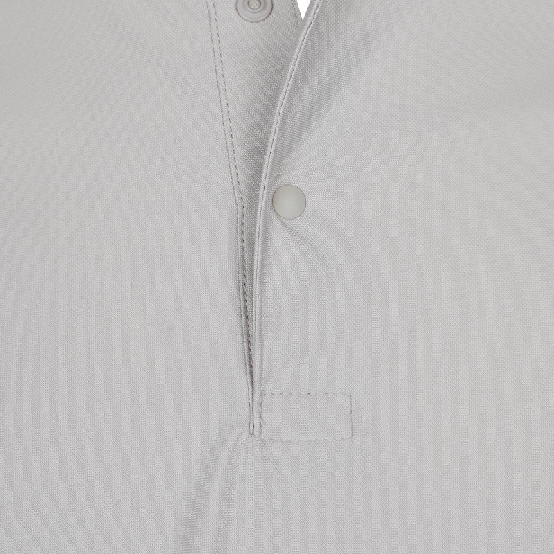 TAYLORMADE Basic Long Sleeve Men's Polo (Ice Beige) - Image 3