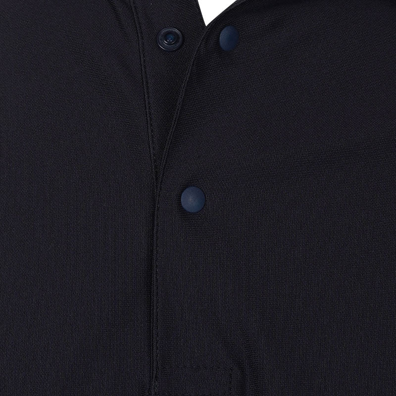 TAYLORMADE Color Block Men's Long Sleeve Polo (Navy) - Image 3