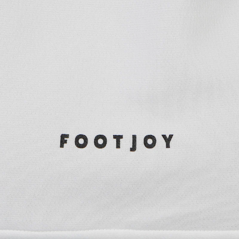 FOOTJOY Japan Lightweight Women's 3/4 Sleeve Mock Neck Shirt (White) - Image 4