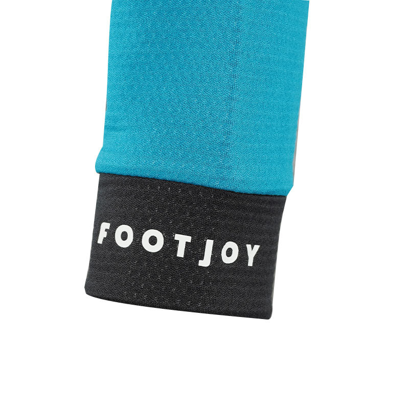 FOOTJOY Japan Solid Women's Long Sleeve Mock Shirt (Blue) - Image 3
