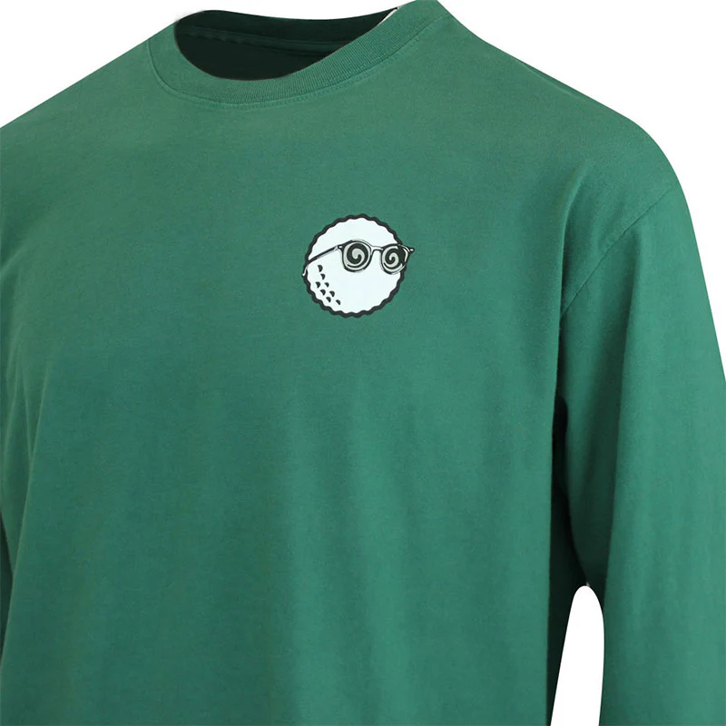 MALBON GOLF x Keith Haring Men's Long Sleeve T-Shirt (Green) - Image 4