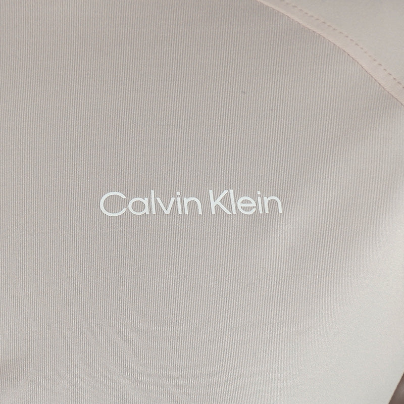 CALVIN KLEIN San Marcos 1/4 Zip Women's Long Sleeve Shirt (Shell Pink) - Image 4