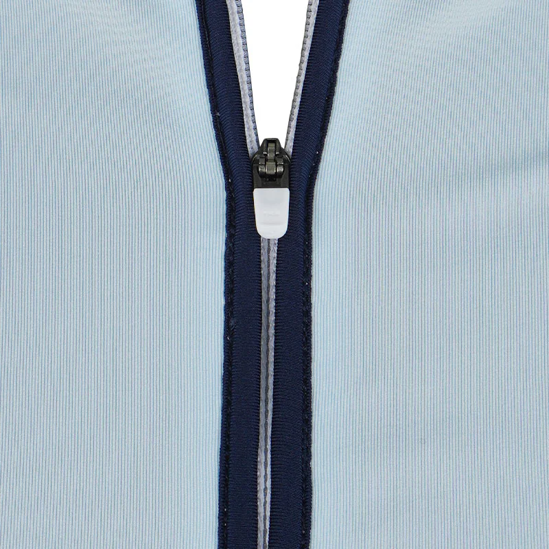 FOOTJOY Women's 1/4 Zip Long Sleeve Sun Protection Shirt (Blue) - Image 3