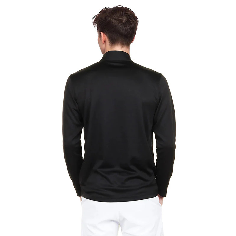 PUMA Pure 2.0 Texture Quarter Zip Men's Long Sleeve Shirt (Black) - Image 3