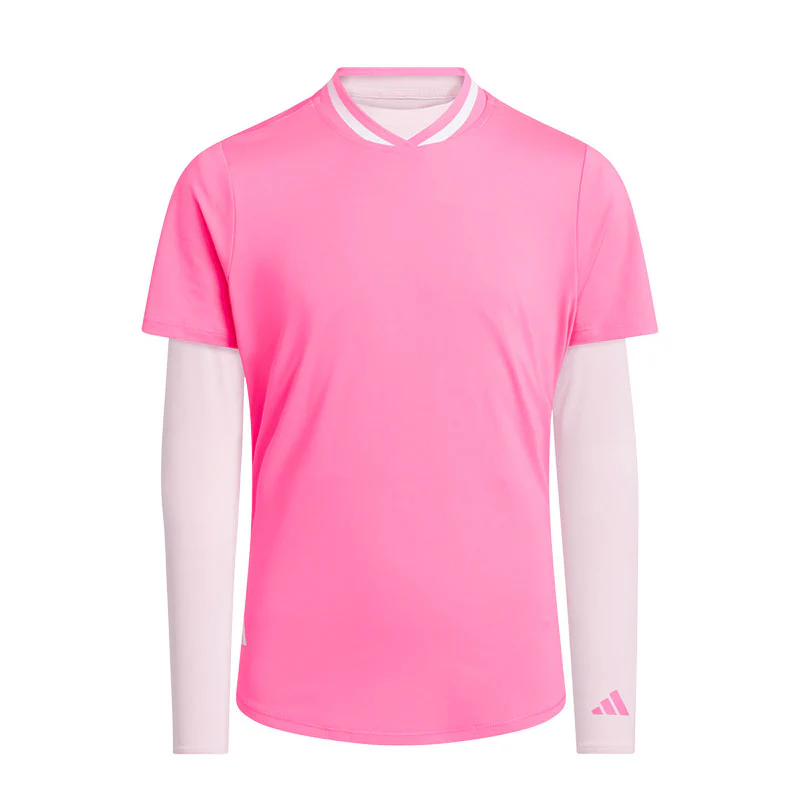 ADIDAS Performance AEROREADY 3-In-1 Girl's Polo (Pink)