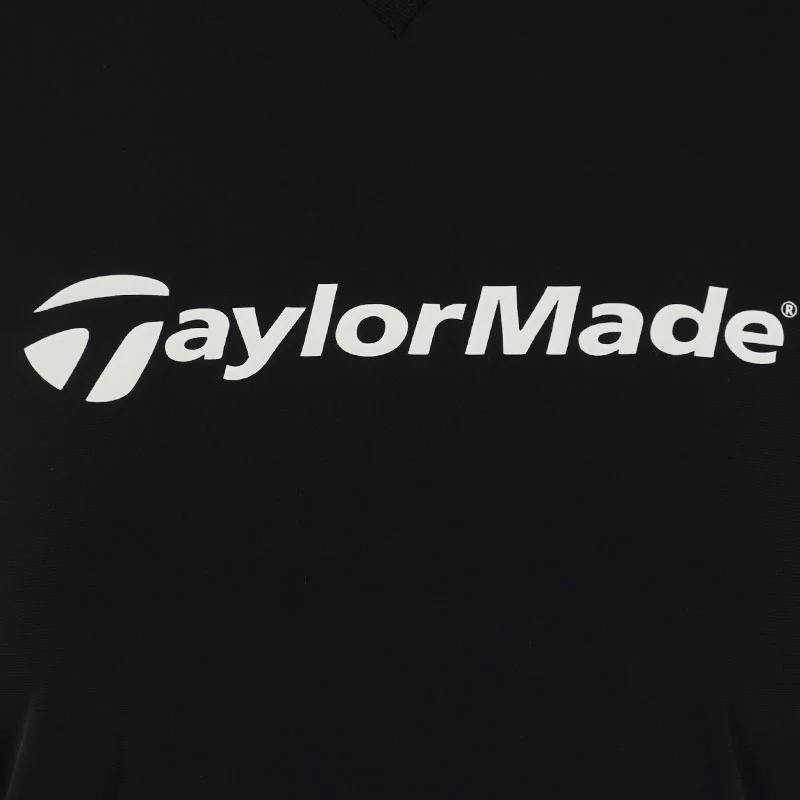 TAYLORMADE Skipper Women's Long-Sleeve Polo (Black) - Image 4