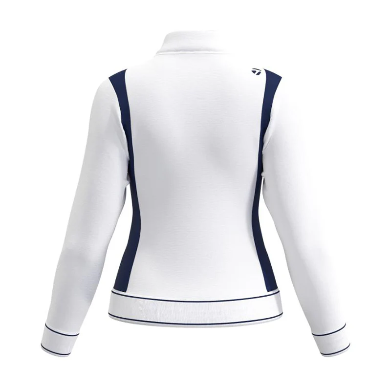 TAYLORMADE Sweat Track Women's Jacket (White) - Image 2