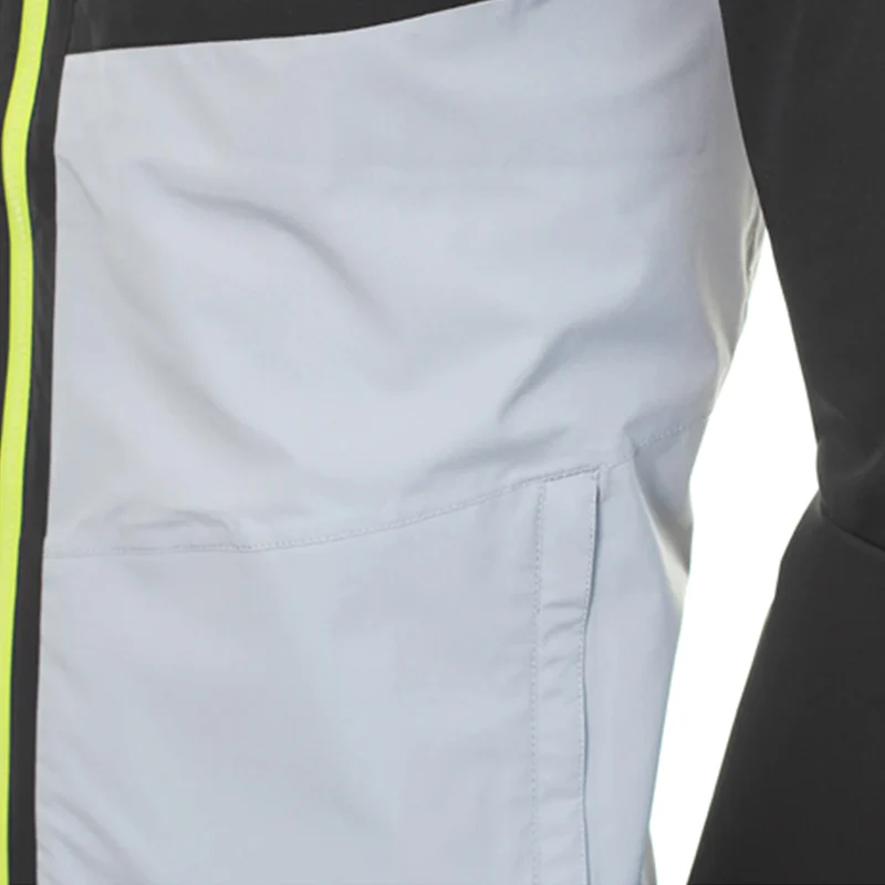 FOOTJOY HydroLite Men's Jacket (Black/Grey/Lime) - Image 4