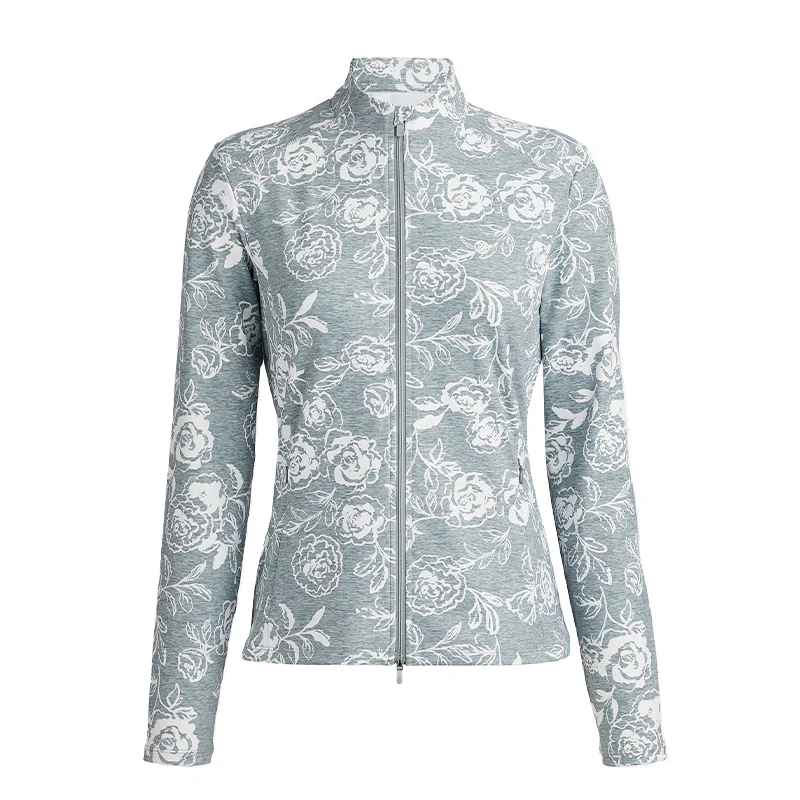 GFORE Peony Women's Long Sleeve Outerwear (Heather Grey)