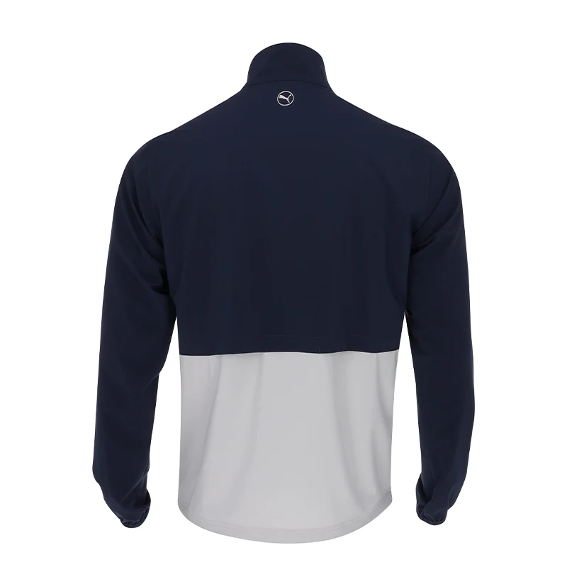 PUMA Monterey Men's Wind Jacket (Navy/Grey) - Image 2