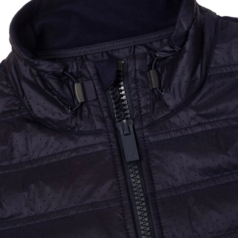 CALVIN KLEIN Rangewood Men's Half-Zip Hybrid (Evening Blue) - Image 3