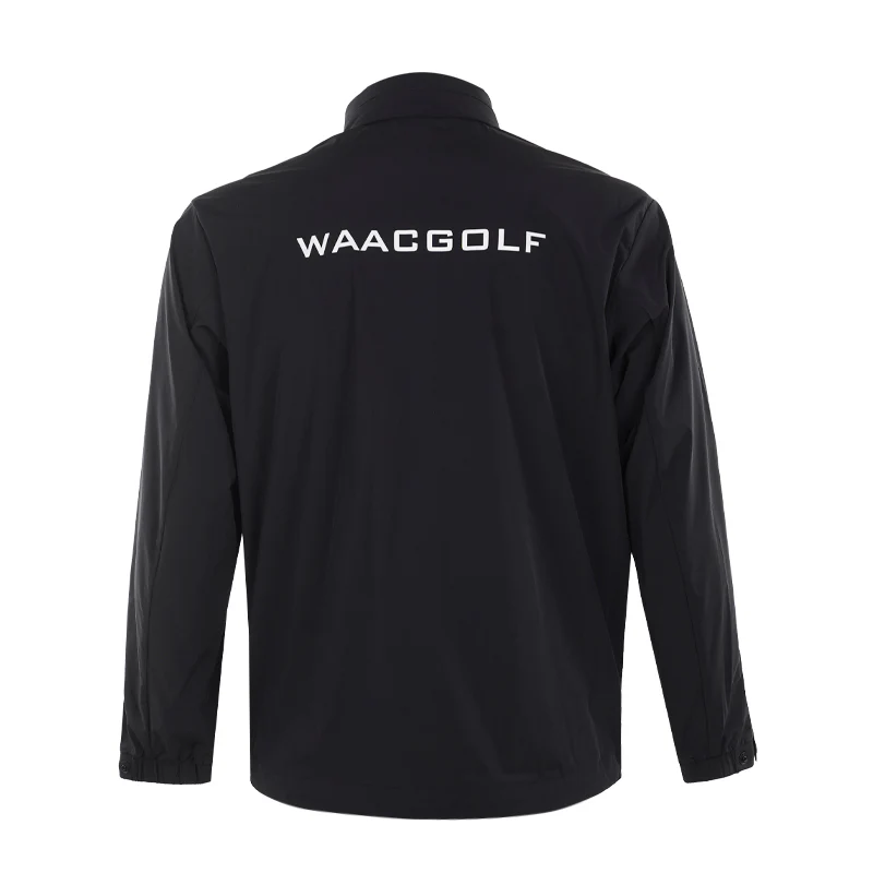 WAAC Korea Essential Men's Wind Jacket (Black) - Image 2