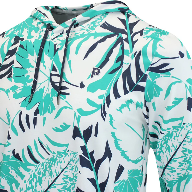PUMA x PTC Palm Glitch Men's Hoodie (Green/Mint) - Image 4