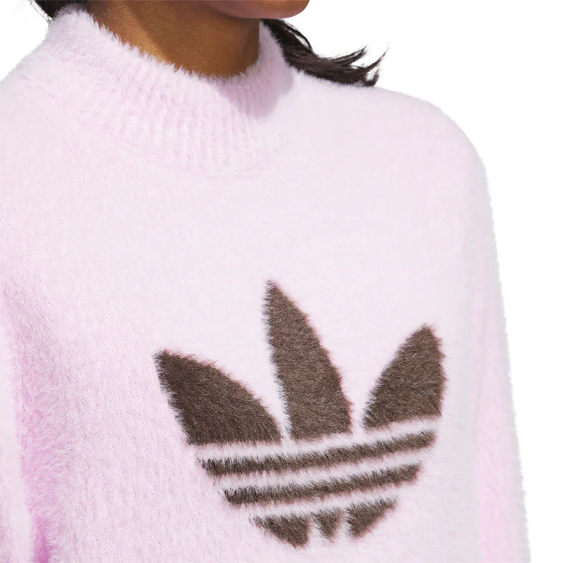 ADIDAS Originals Trefoil Men's Sweater (Lilac) - Image 3
