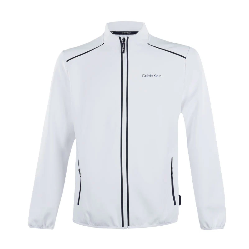CALVIN KLEIN Brookhill Technical Full Zip Men's Jacket (White)
