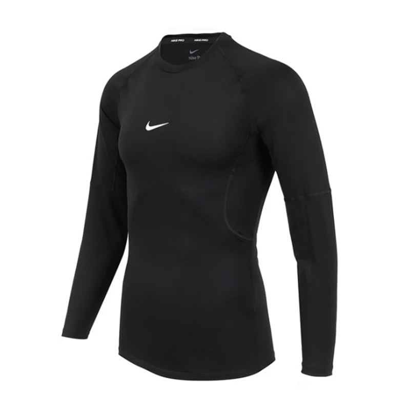 NIKE Pro Dri-FIT Tight Long Sleeve Men's Top (Black)