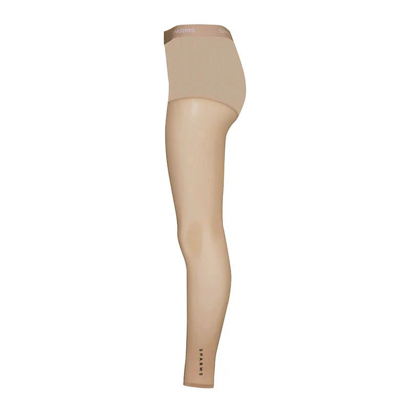 SPARMS Sun Protection Unisex Leggings (Latte) - Image 3