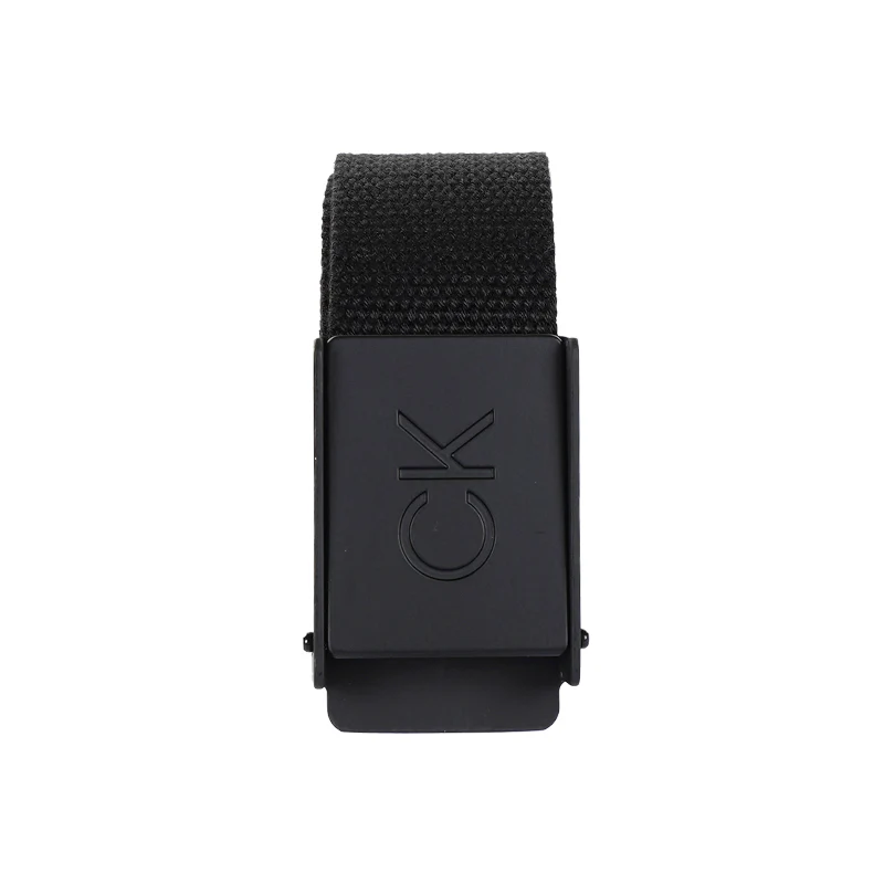 CALVIN KLEIN Men's Webbing Belt (Black) - Image 2