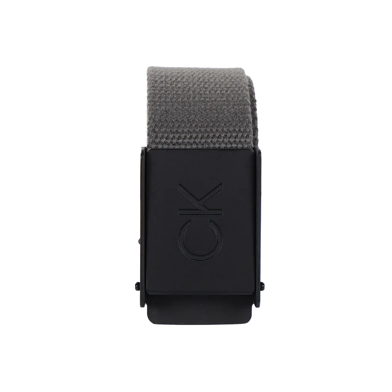 CALVIN KLEIN Men's Webbing Belt (Charcoal) - Image 2