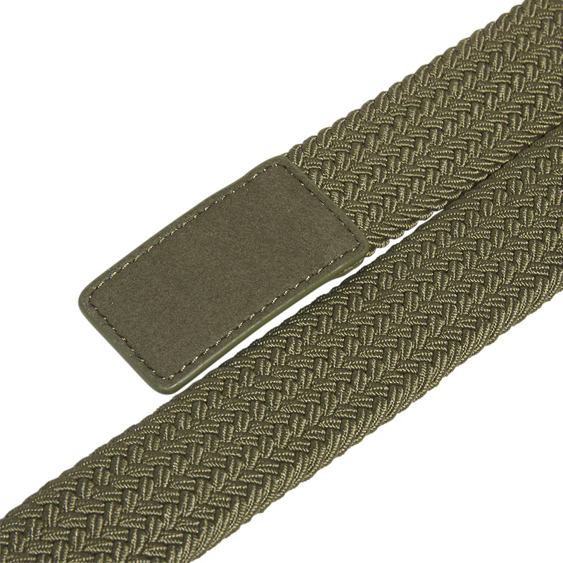 ADIDAS Braided Stretch Men's Belt (Olive) - Image 2
