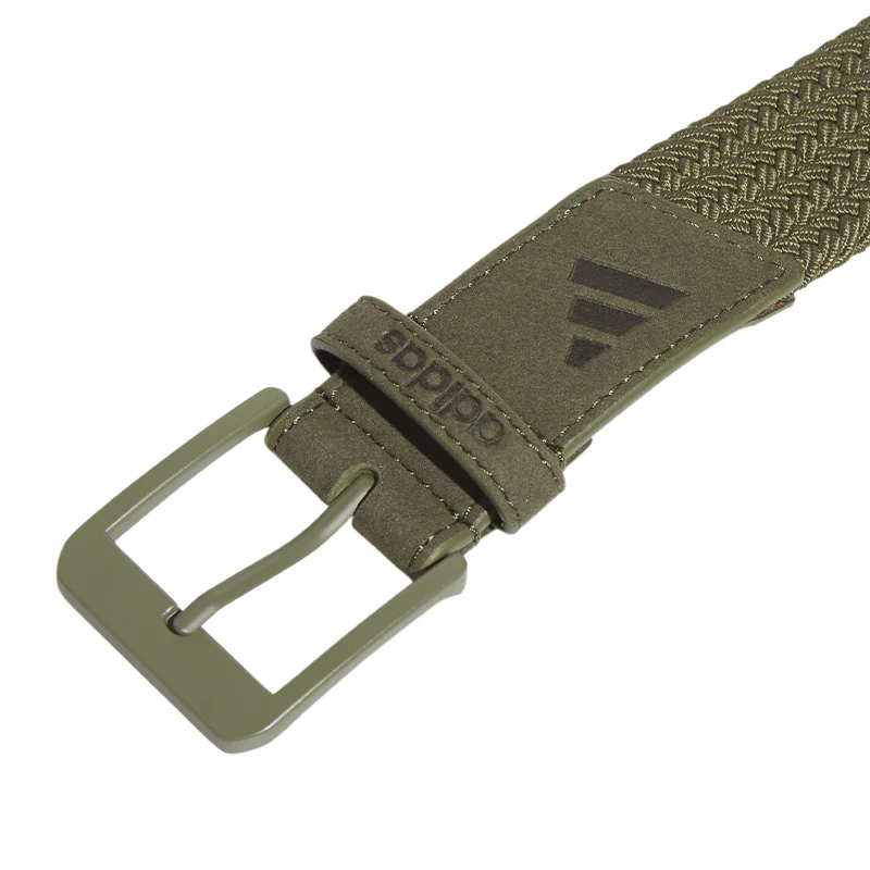 ADIDAS Braided Stretch Men's Belt (Olive) - Image 3