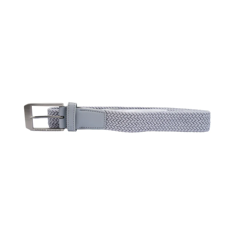 UNDER ARMOUR Braided Men's Golf Belt (Grey) - Image 2