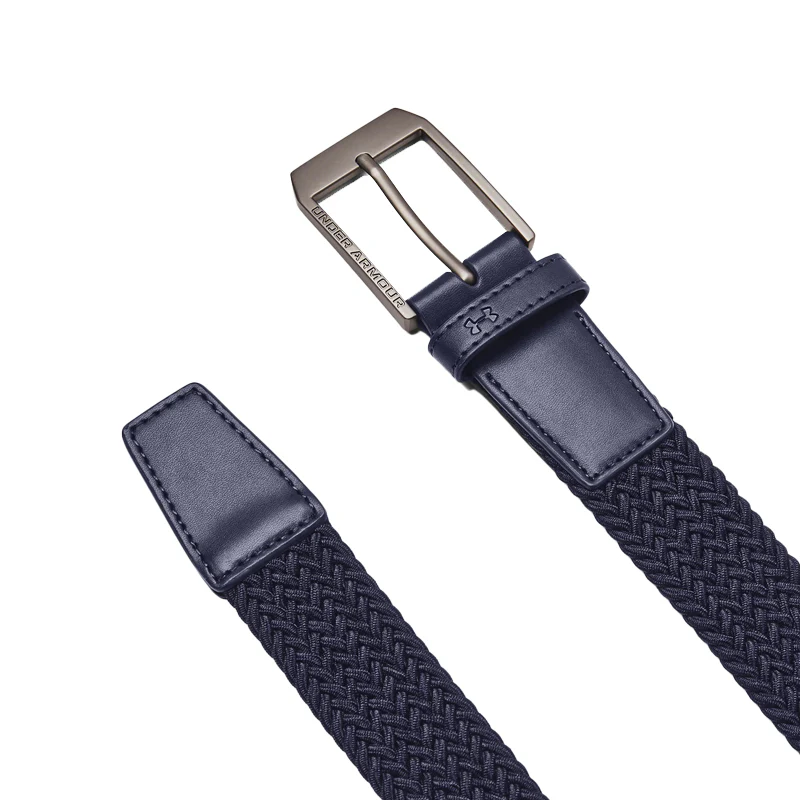 UNDER ARMOUR Braided Men's Golf Belt (Navy) - Image 3