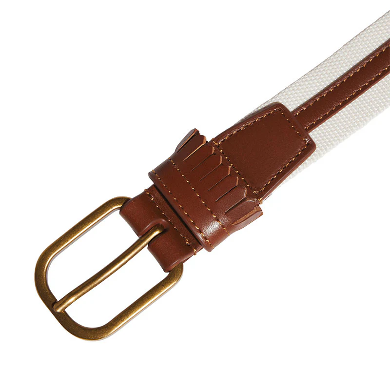 ADIDAS Originals Golf Men's Leather Belt (White) - Image 2