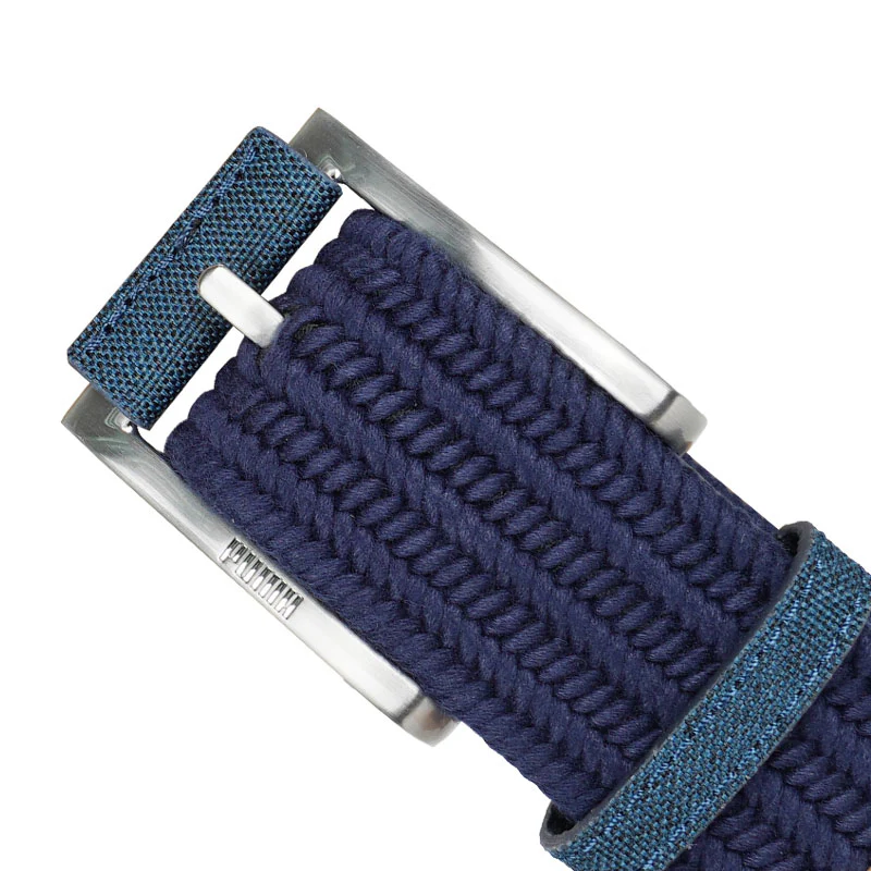 PUMA Stretch Weave Men's Belt (Deep Navy) - Image 2