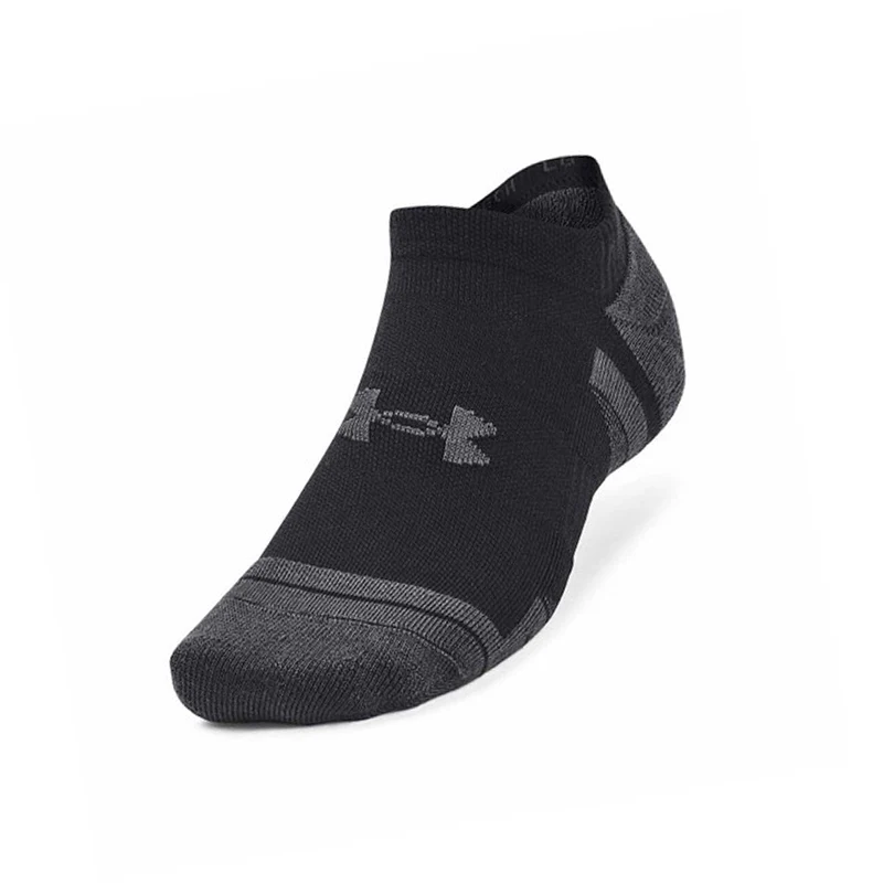 UNDER ARMOUR Performace 3-Pack No-Show Socks (White/Grey) - Image 4