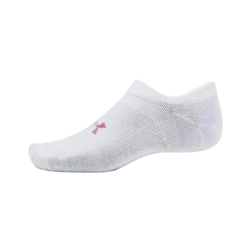 UNDER ARMOUR Performance 3-Pack NS Socks (White) - Image 4