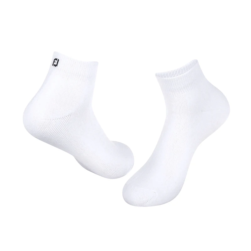 FOOTJOY ComfortSof 3-Pack Ankle Socks (White) - Image 2