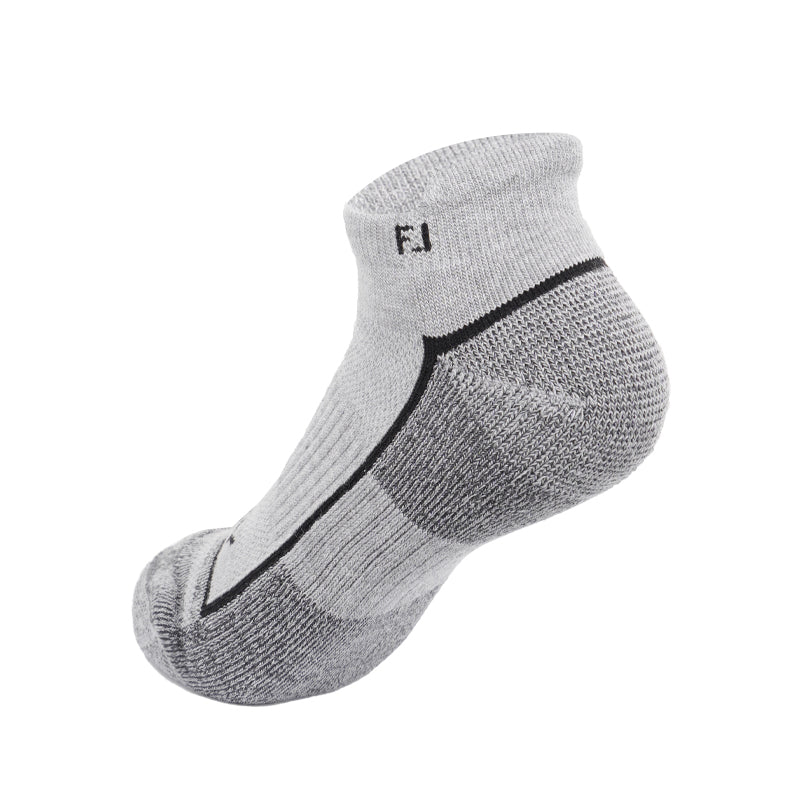 FOOTJOY ProDry Roll Tab Ankle Socks (Grey) - Image 2