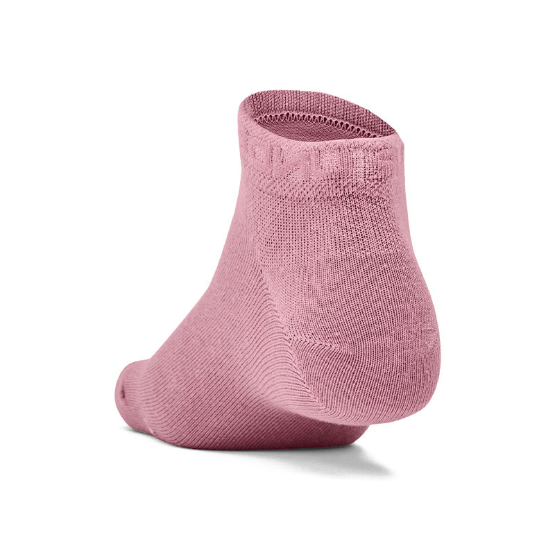 UNDER ARMOUR Essential 6-Pack Unisex Low Cut Socks (Pink) - Image 3