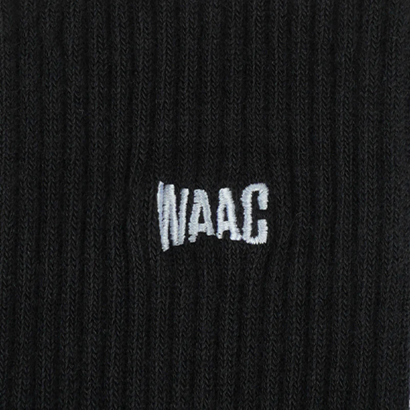 WAAC Stripe Men's Crew Socks (Black) - Image 4