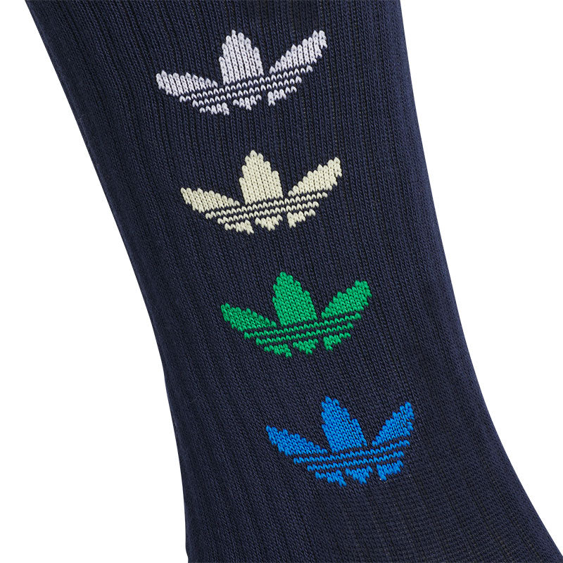 ADIDAS Originals Trefoil Women's Knee Socks (Indigo) - Image 3