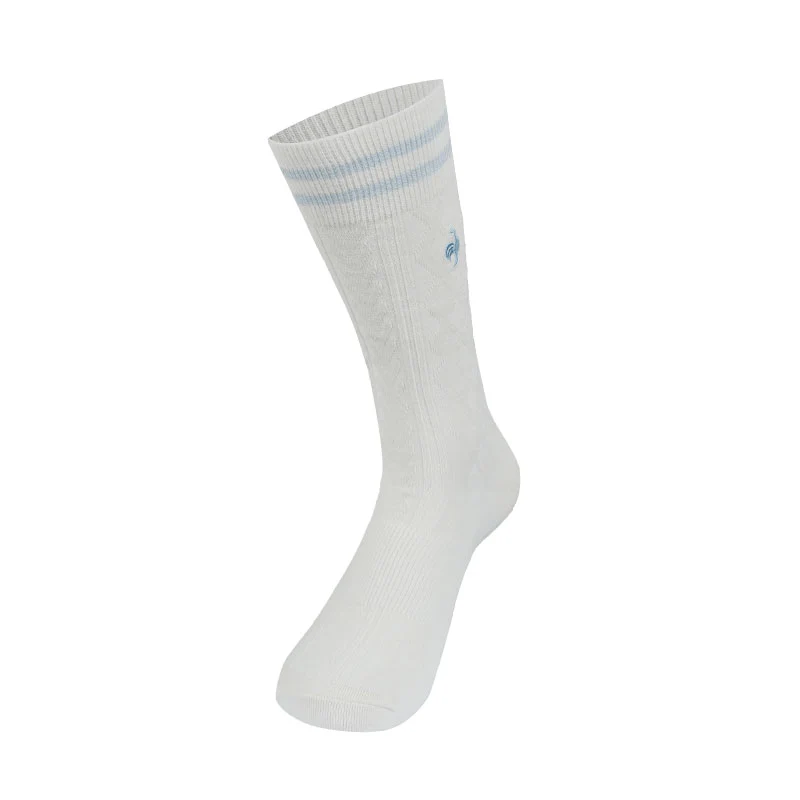 LE COQ SPORTIF GOLF Knit Women's Knee Socks (White)