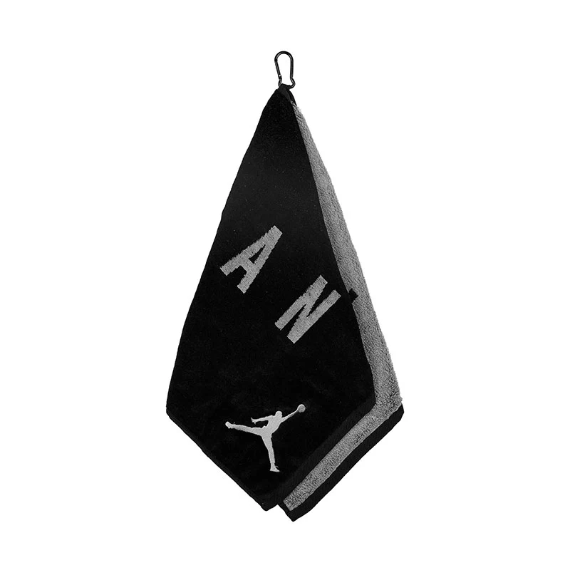 NIKE Jordan Golf Towel (Black) - Image 2