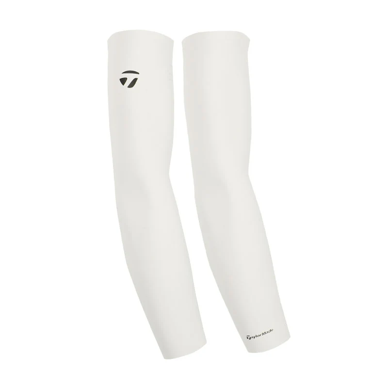 TAYLORMADE Seamless Men's Arm Sleeves (White) - Image 2