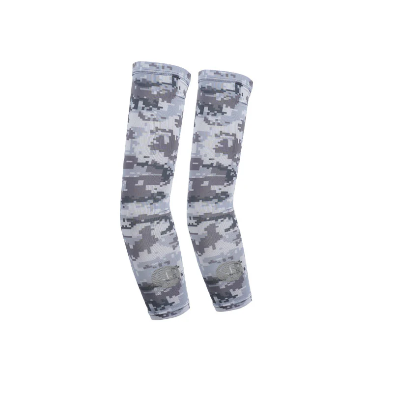 SPARMS Digital Camo Junior Arm Sleeves (Grey) - Image 2