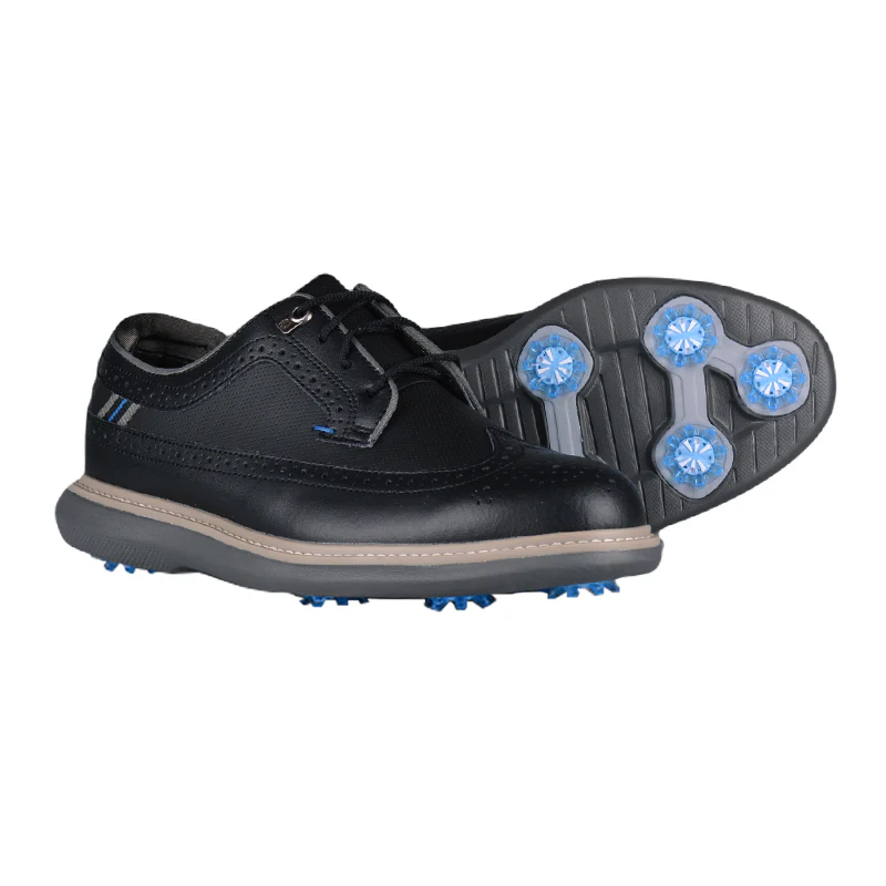 FOOTJOY Traditions Men's Spiked Shoes (Black) - Image 5