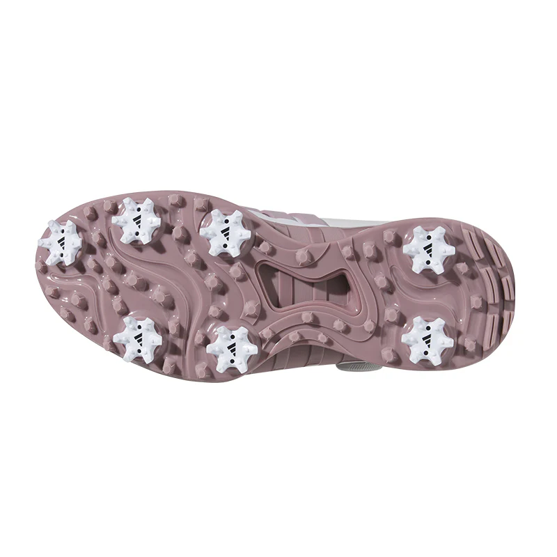 ADIDAS Tour360 BOA Women's Spiked Shoes (White/Purple) - Image 4