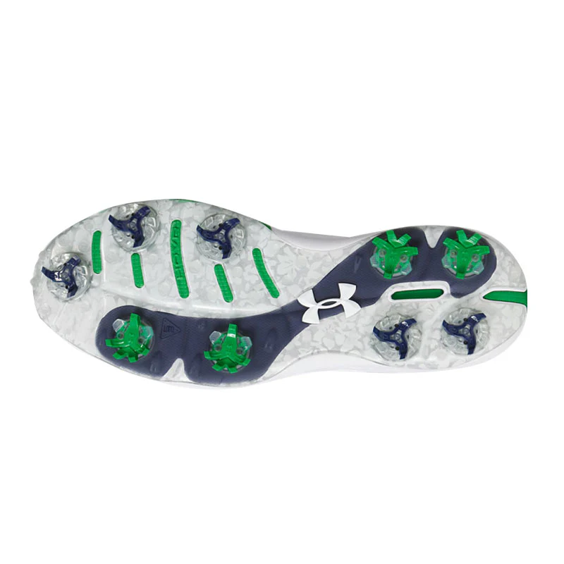 UNDER ARMOUR Drive Pro Limited Edition Men's Spiked Shoes (White) - Image 4